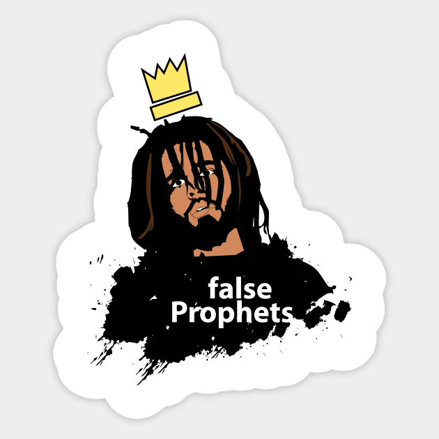 false prophets Sticker by brandonfoster1650